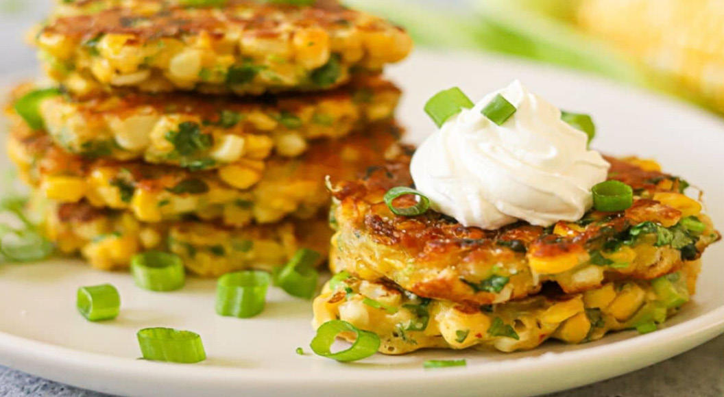 Yummy Sweetcorn Fritters